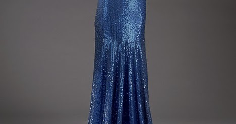 CHANEL VINTAGE 2000 NAVY BLUE SILK JUMPSUIT/DRESS 38 sequins
