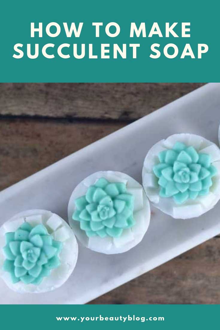 How to Make Succulent Soap With Melt and Pour Soap Everything Pretty