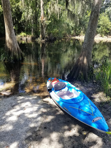 Kayak at Shingle Creek
