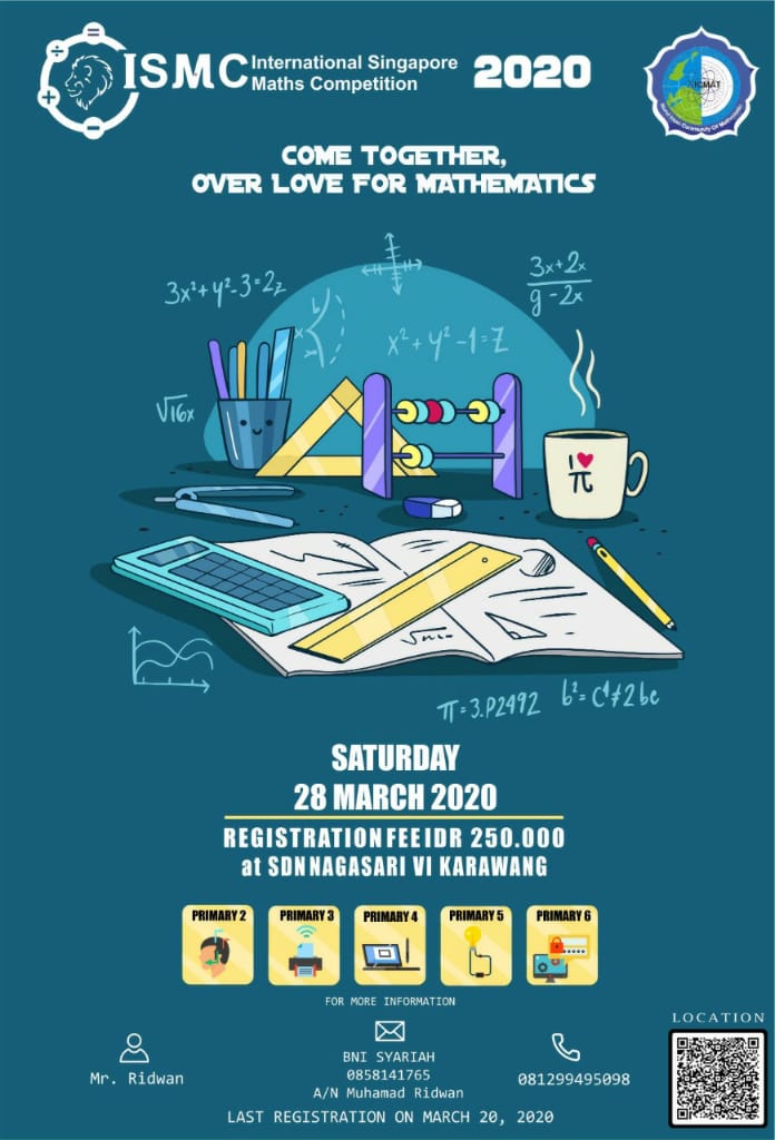 ISMC 2020 (International Singapore Maths Competition) Tingkat SD/MI ...