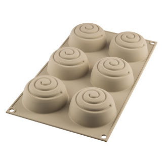 Tava pentru copt briose forma melc 3D -cumpara aici Tava pentru copt briose forma melc 3D -cumpara aici