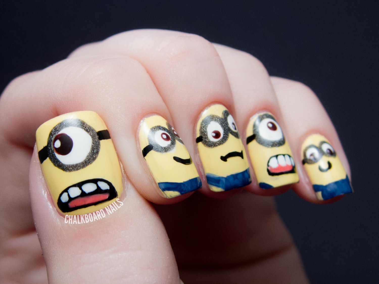 10. "Minion Nail Art with 3D Accents" by cutepolish - wide 4