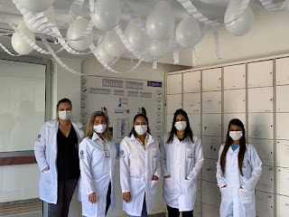 Equipe do Hospital Estadual Infantil e Maternidade Dr. Alzir Bernardino Alves (Himaba), em Vila Velha,