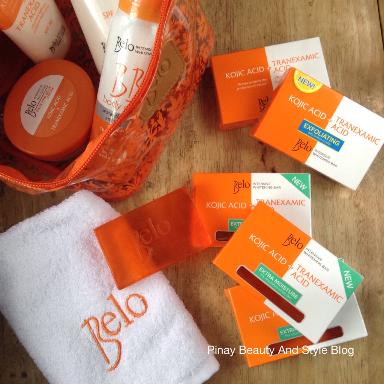 Belo Kojic Extra Moisture Bar Whitening Glycerin Soap with Lots of