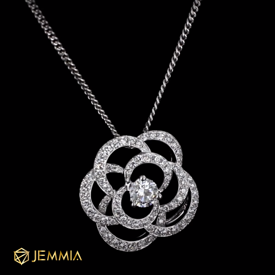 Tin Tức Kinh Tế 24h Mẫu Mặt Day Chuyền Hột Xoan