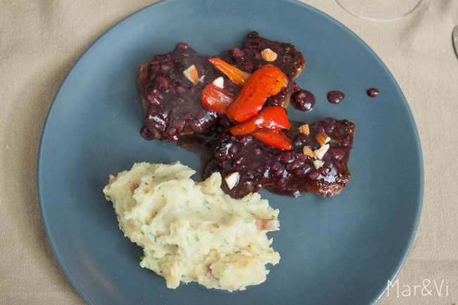 puré de patatas con yogur y finas hierbas paso a paso