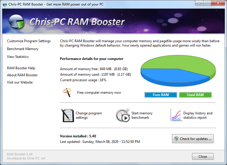 for ipod instal Chris-PC RAM Booster 7.06.14 for ipod instal Chris-PC RAM Booster 7.06.14