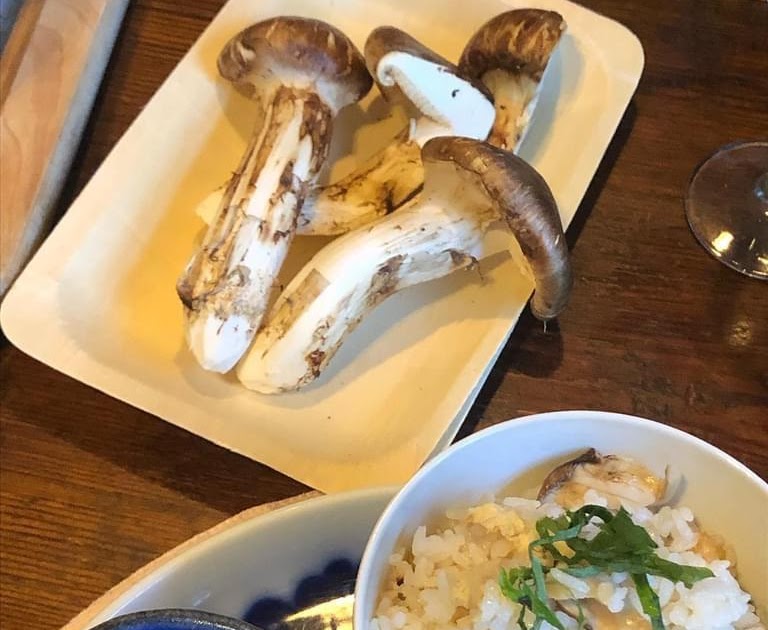 Goliatmusseron Japansk tillagning av svensk matsutake Japanese