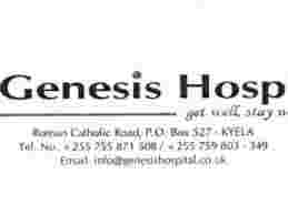 Genesis 21 New Job Opportunities At Genesis Hospital Kyela Mbeya October, 2021 – Various Health Sector Jobs