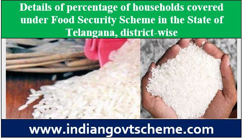 households covered under Food Security