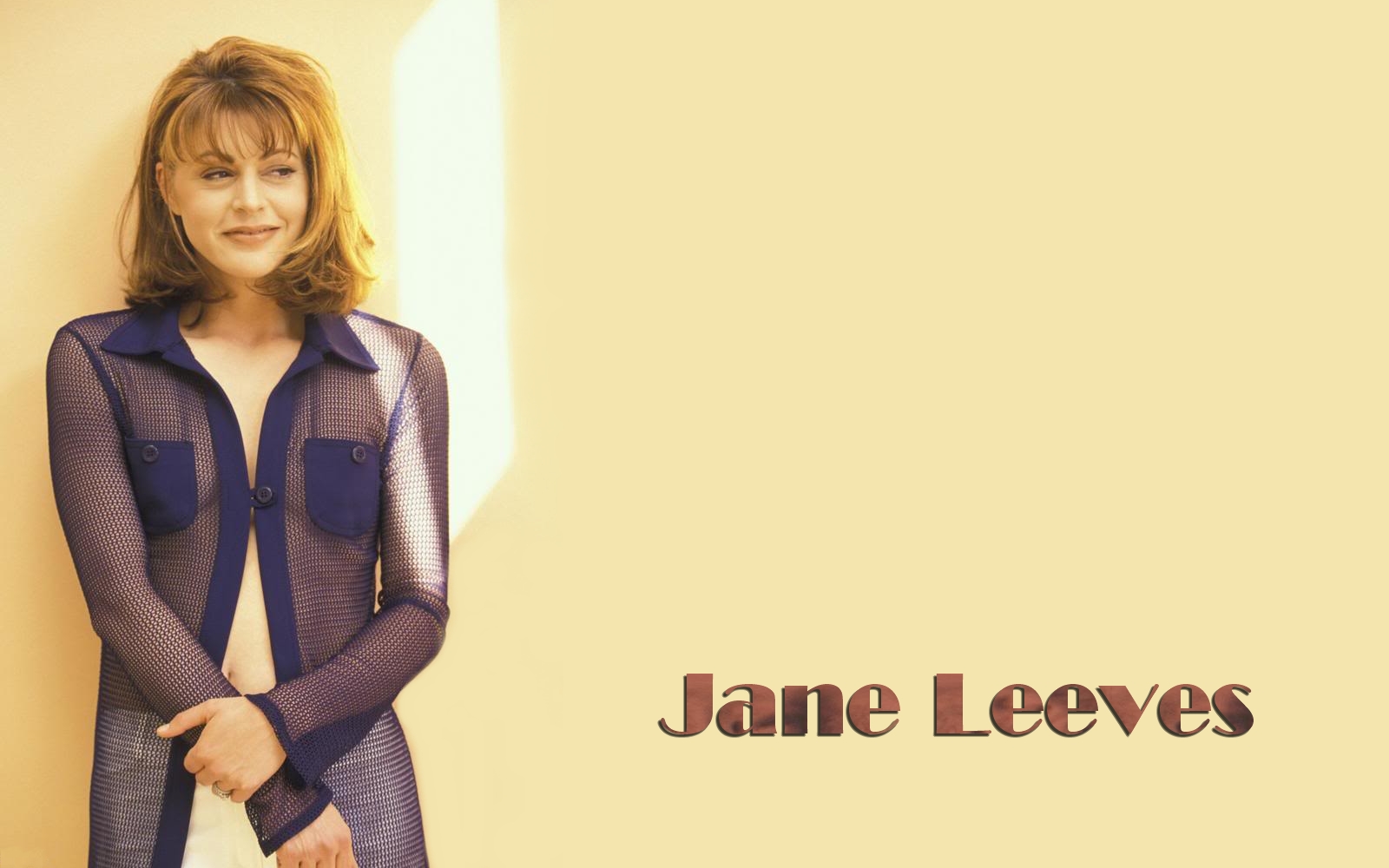 Jane Leeves.
