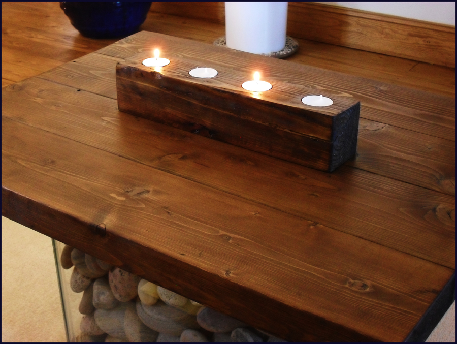 Coach House Crafting on a budget Tealight holder simple & easy