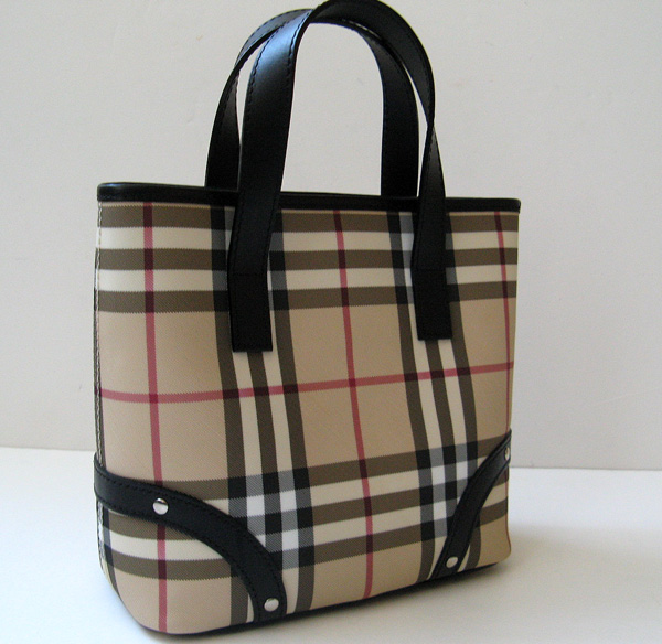 BURBERRY NOVA CHECK HANDBAG BURBERRY SCARF