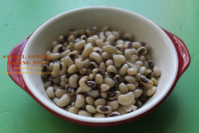 Resipi Warisan : Sambal Goreng Kacang Tolo