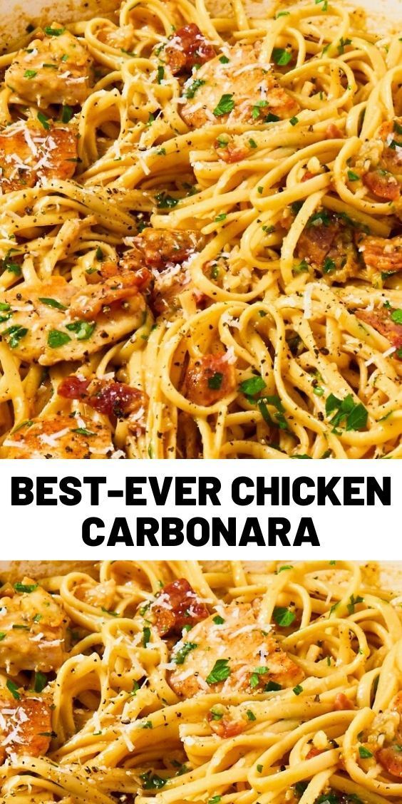Very Best Chicken Carbonara Recipes