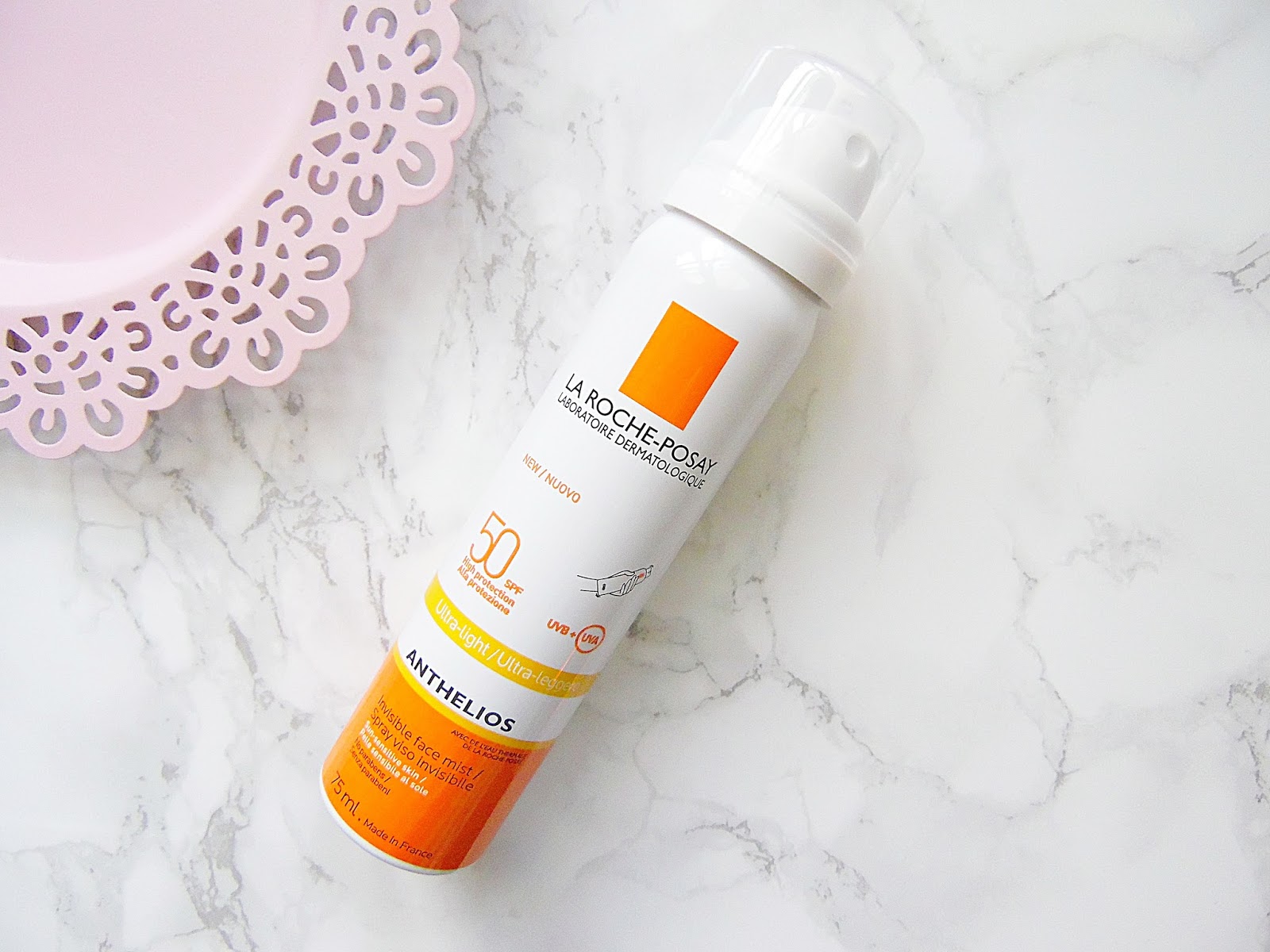 La Roche Posay Anthelios Invisible Face Mist SPF 50 Hannah Heartss