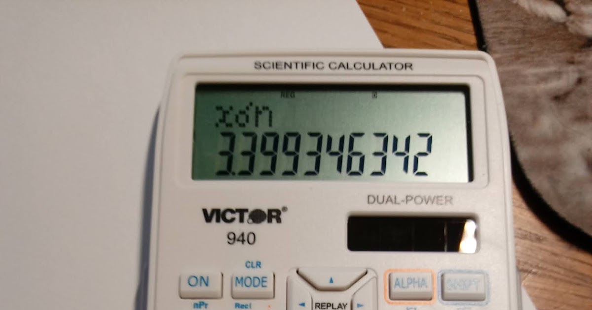 Eddie's Math and Calculator Blog: Review: Victor 940