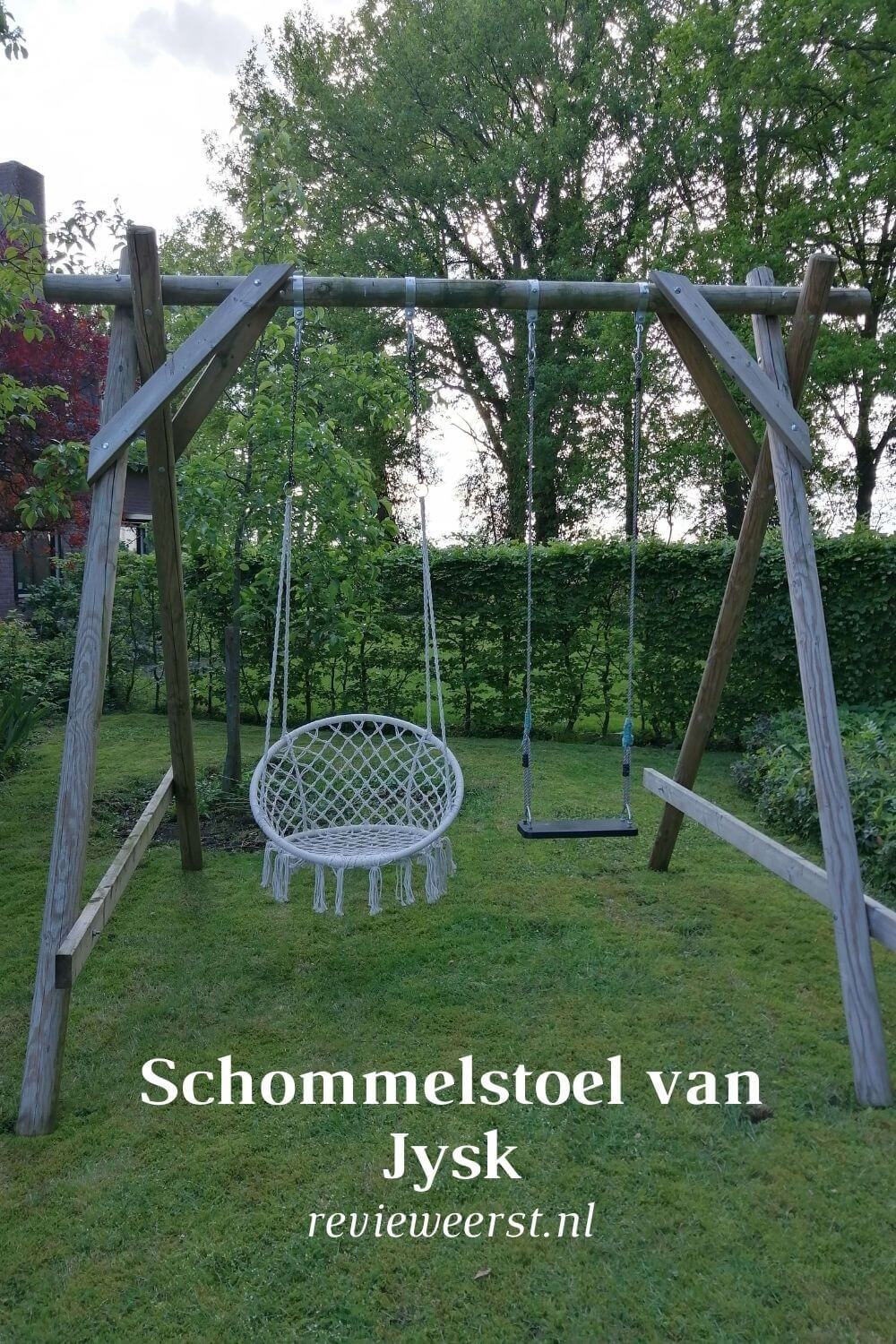 hangstoel van Jysk hangstoel van Jysk