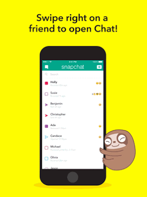 How to send pictures on Snapchat Chat messages - Snapchat Tricks - The