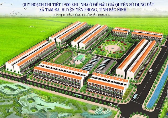 Dự án khu đô thị Tam Đa New Center Yên Phong Bắc Ninh - Tam Đa New Center