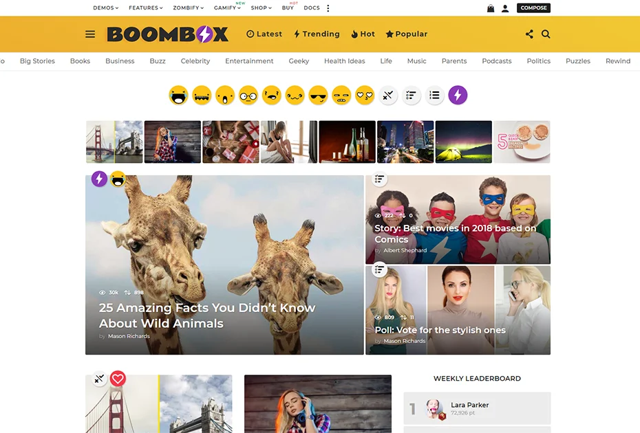 BoomBox — Viral Magazine WordPress Theme