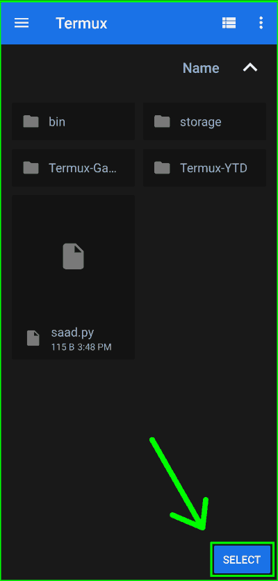 Termux File Manager : Access Termux Files From Android