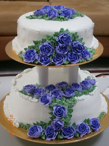 Wedding Cake - Purple Theme