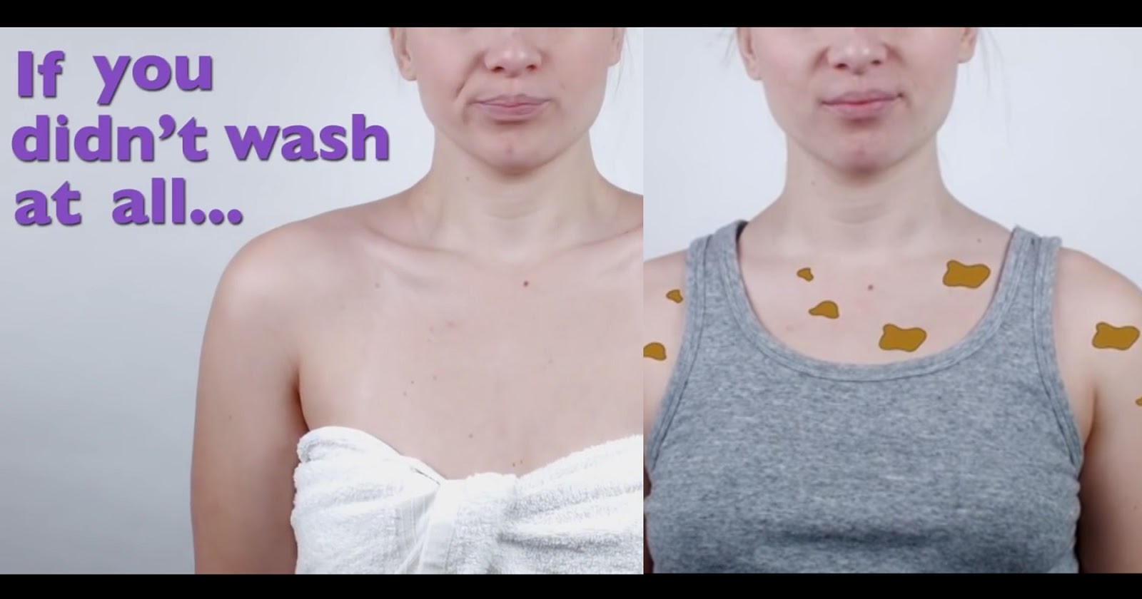 What Happens To Your Body When You Stop Showering