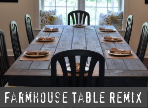 Farmhouse Table Remix How To Build A East Coast Creative Farmhouse Table Remix How To Build A, How Wide Should A Farmhouse Table Be