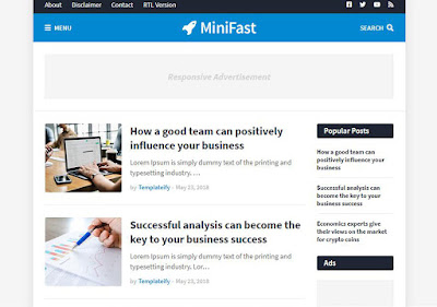 Minifast Responsive blogspot Theme Minifast Responsive blogspot Theme