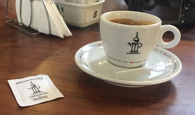 Cafézinho do Museu no final da visita