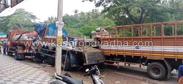 Kasaragod, Kerala, News, Uduma, Lorry, Accident, Again lorry accident in Uduma