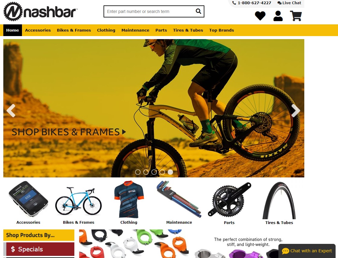 Nashbar Bike Parts Clearance