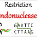 Differentiate between Restriction endonuclease and ligase?