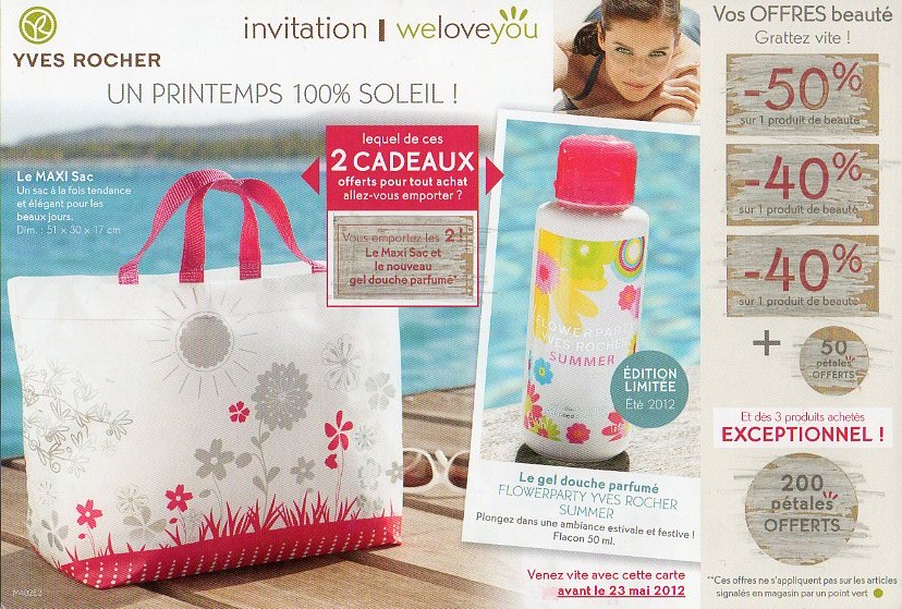 2 tout et 2 rien le blog de nno [bon plan] 4 Les offres Yves