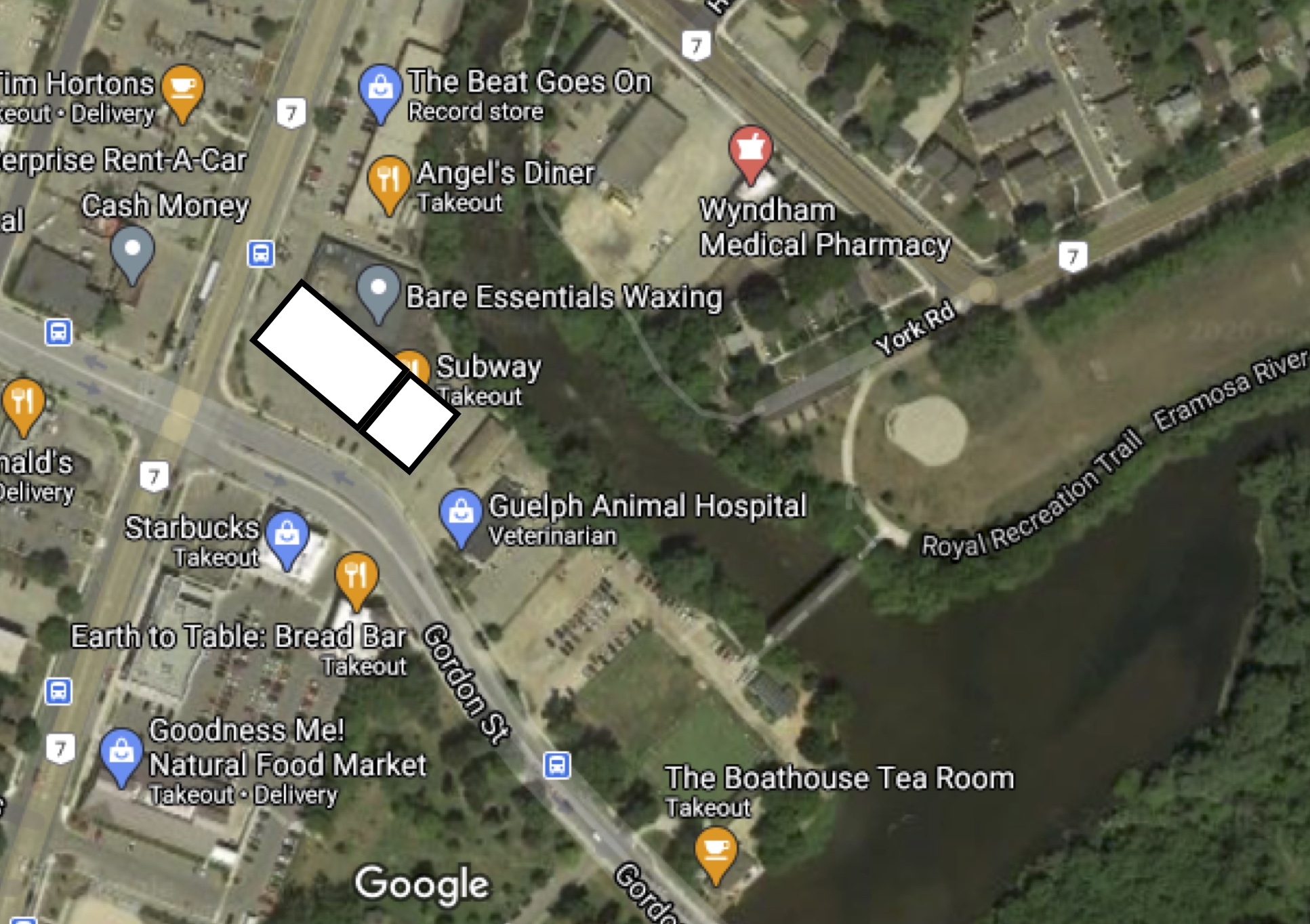 Guelph in postcards Petrie's pleasure scheme Guelph's first indoor