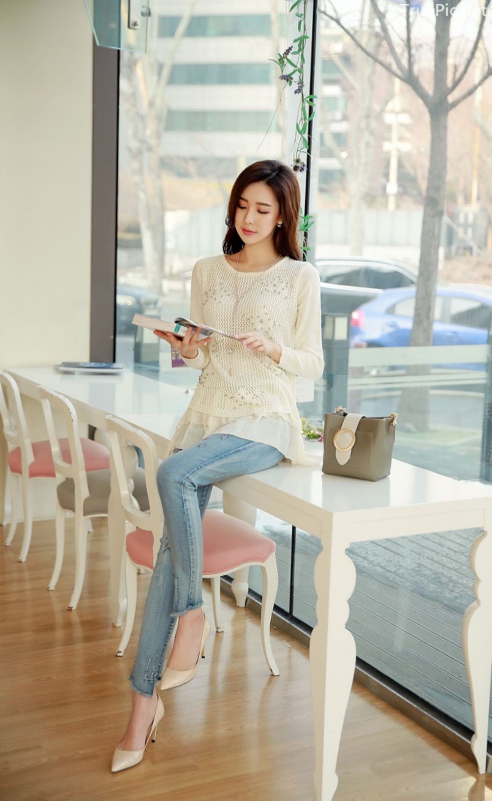 Korean Fashion Model - Park Da Hyun - Indoor Photoshoot Collection - TruePic.net - Picture 13
