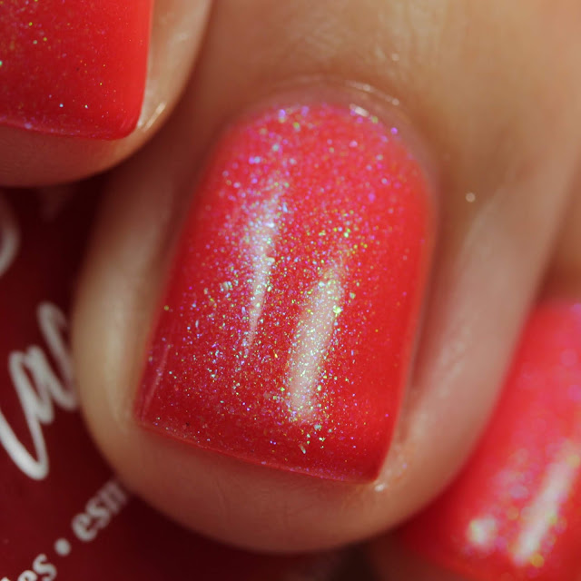BLUSH Lacquers Stop In The Name Of Love swatch by Streets Ahead Style