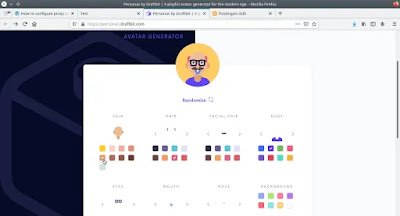 Cara Membuat Avatar Sederhana - Pilih skin