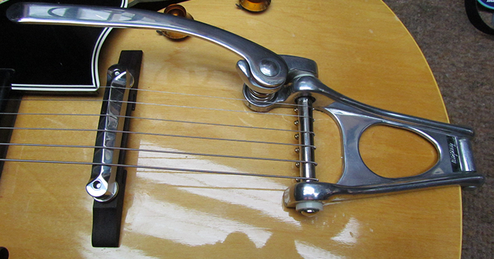 Callaham and Reverend Bigsby B11 Upgrades on the ES-225 ... danelectro wiring diagram 