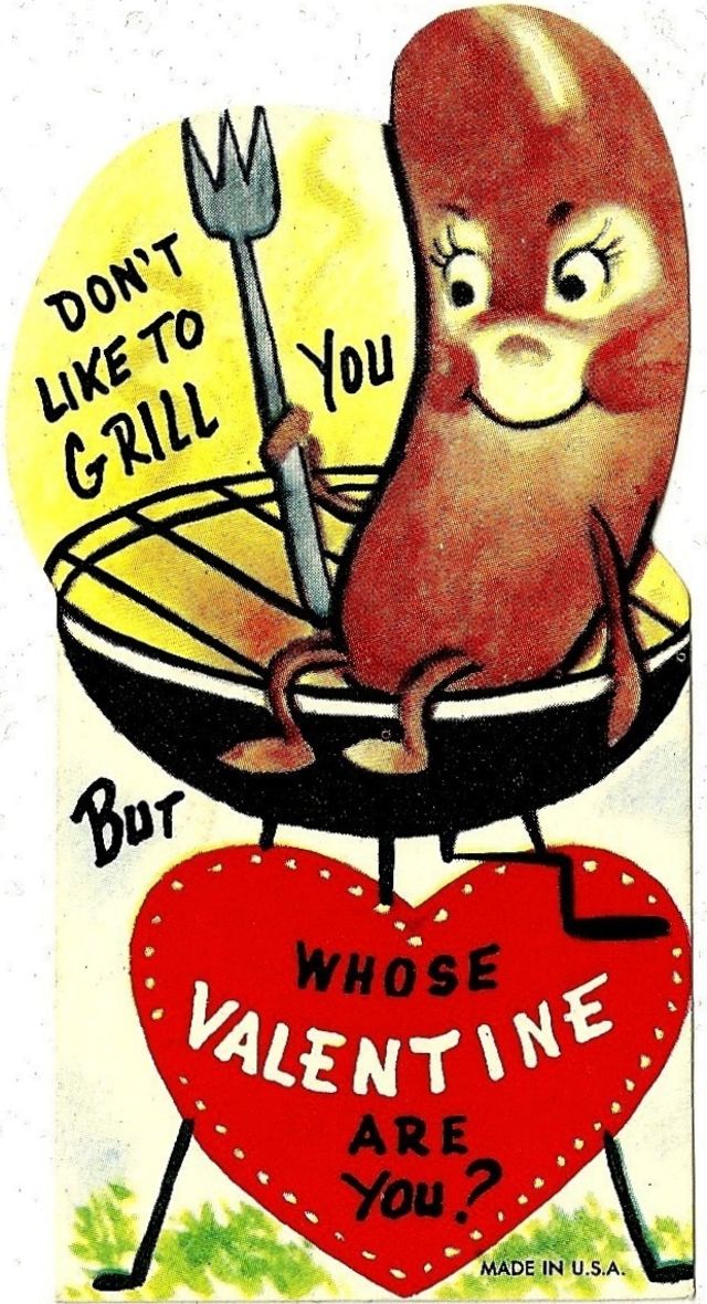 “I’d Like To MEAT a Valentine. How About You?” Vintage Everyday