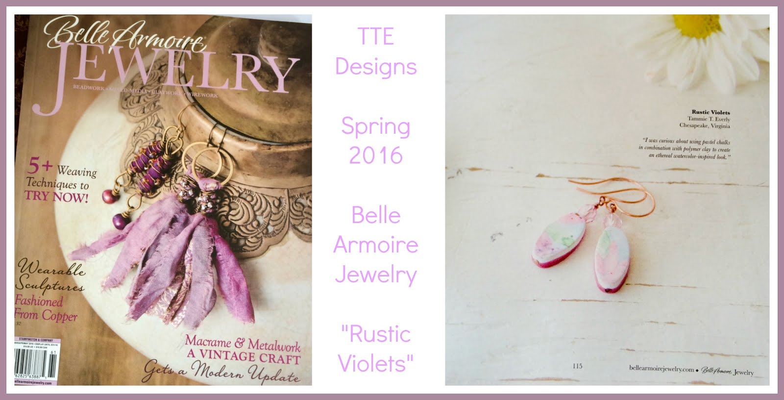 I'm Published in Belle Armoire Jewelry