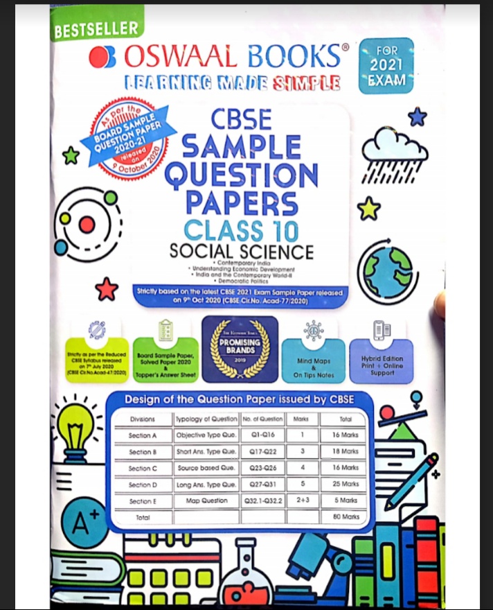 Oswaal Sample Paper Class 10 2021 Pdf Download English examples papers