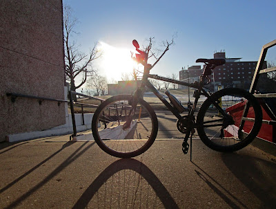 Bike and sunshine