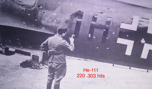 Heinkel He-111 barely survived battle damage worldwartwo.filminspector.com