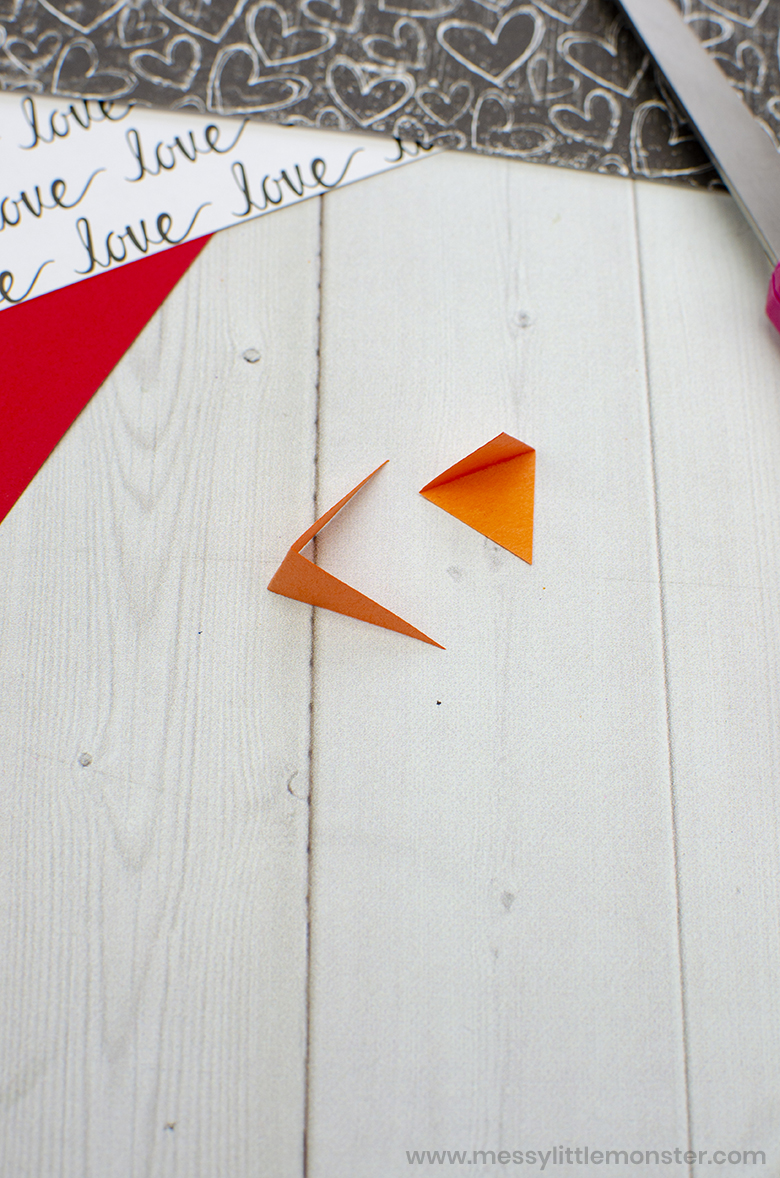 Cupcake Liner Love Bird Craft Messy Little Monster