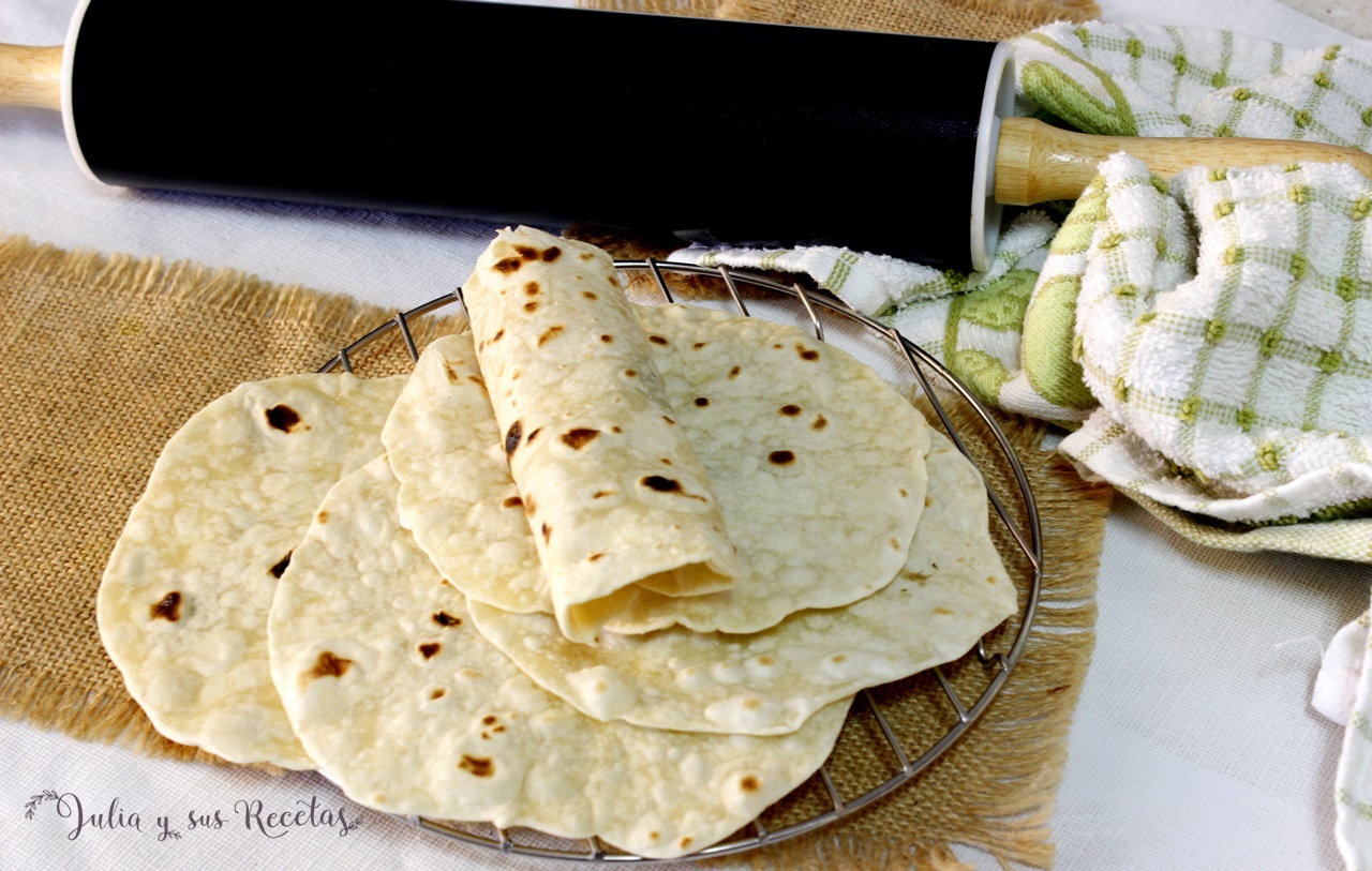 JULIA Y SUS RECETAS Cómo hacer tortillas de trigo mexicanas