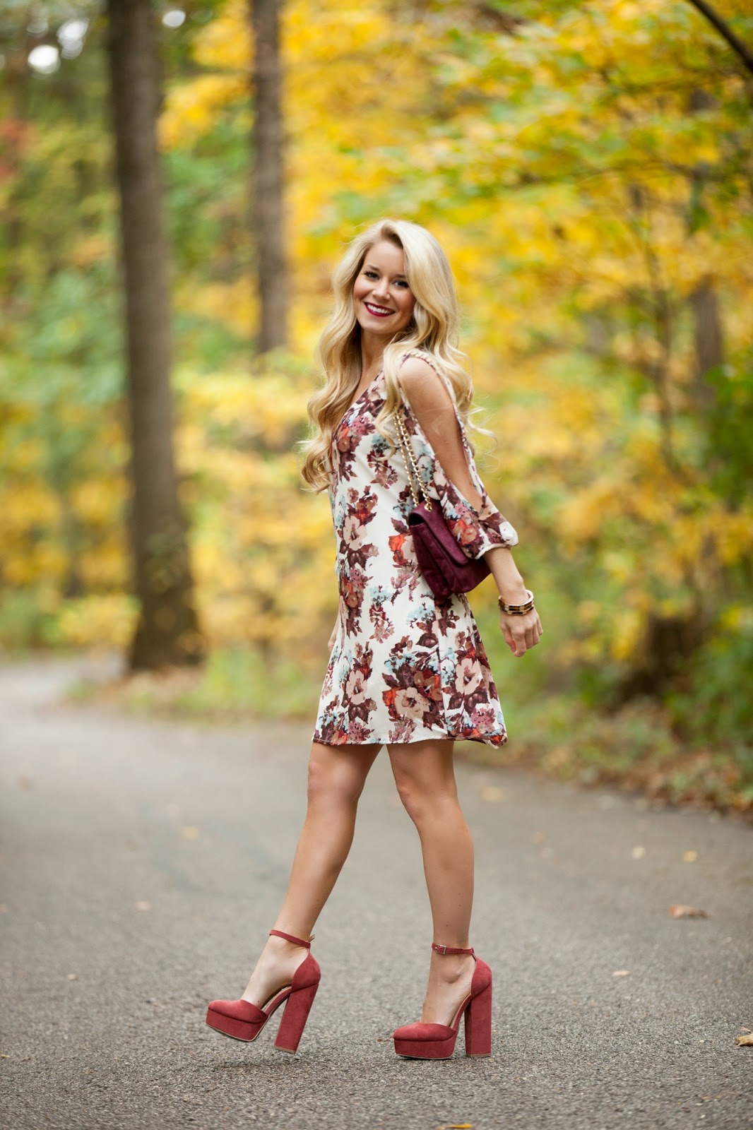 Wine colored sales platform heels