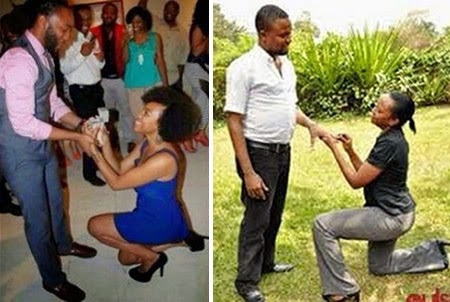 Ladies Now Propose To Men... Ladies, Are You Already Getting This Desperate? 