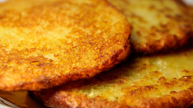 Galettes de pommes de terre au Comté